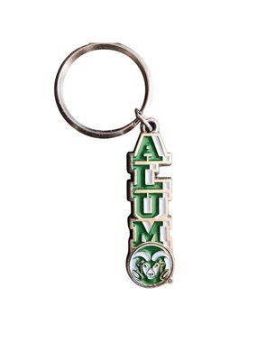 Colorado State University Alumni Keychain With Ram Logo
